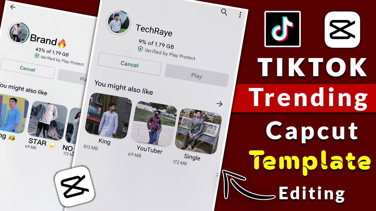 Capcut Template | Tiktok New Trending Playstore Video Editing | Tech ...