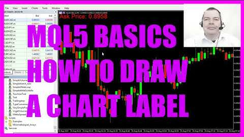 TUTORIAL BÁSICO DE MQL5 - 39 ETIQUETA DE GRÁFICO SIMPLE