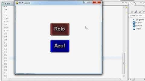 Programacion Juegos : Pygame 35 - Usar Botones