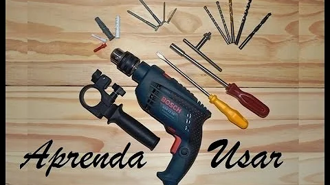 Como usar uma furadeira passo a passo?