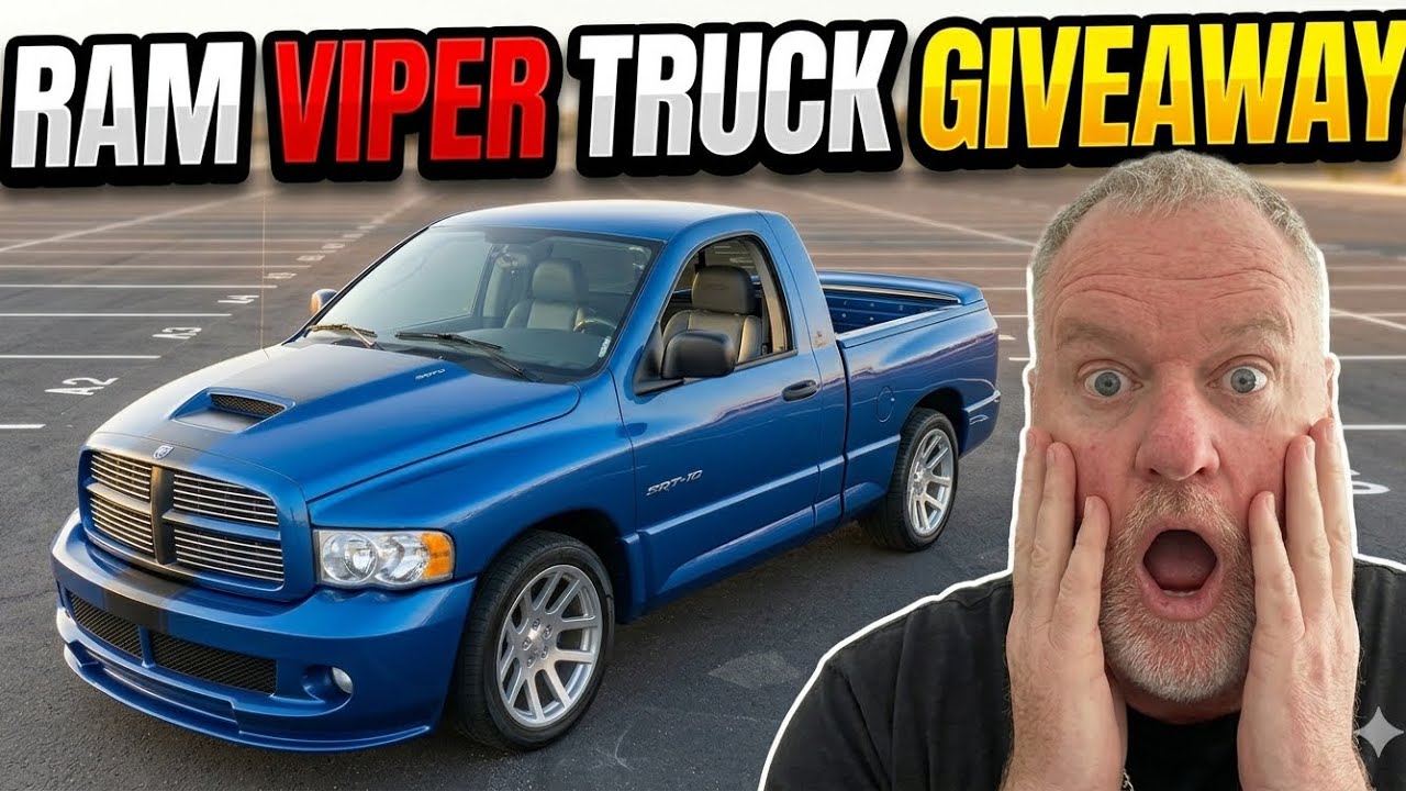 Dodge Ram 1500 V10 Viper Truck Giveaway Launch