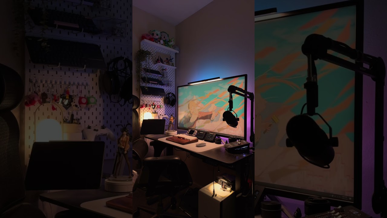 Desk Setup 061 | #desksetup #pcsetup #wallpaperengine #mechanicalkeyboard #ambientlighting