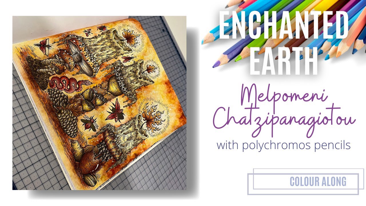 Colour Along Enchanted Earth by Melpomeni Chatzipanagiotou