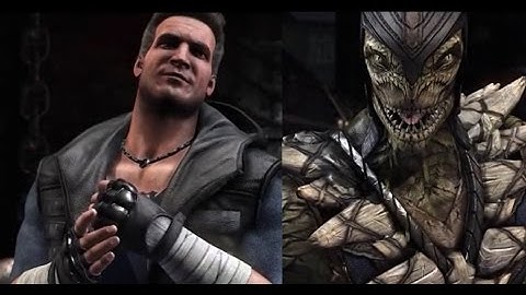 Mortal Kombat X - Johnny Cage vs. Reptile (Introduction/Dialogue)