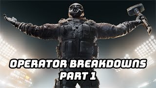 Operator Breakdowns Part 1: Sledge, Thatcher & Thermite - 6: Siege The Board Game