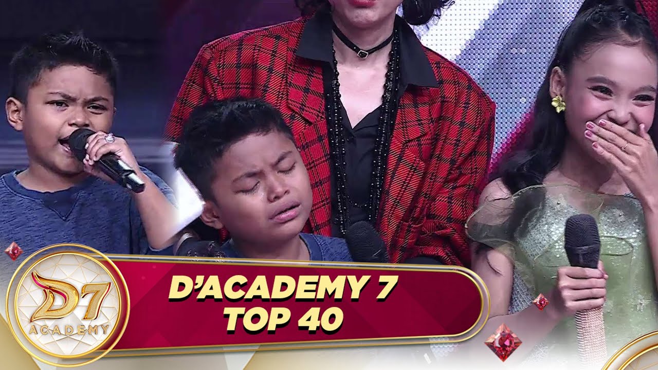 Dari Air Mata Jadi Pesta! Kenzo, Adik Syaqirah, Bikin Studio Auto Goyang dan Gemas! | DA 7 Top 40