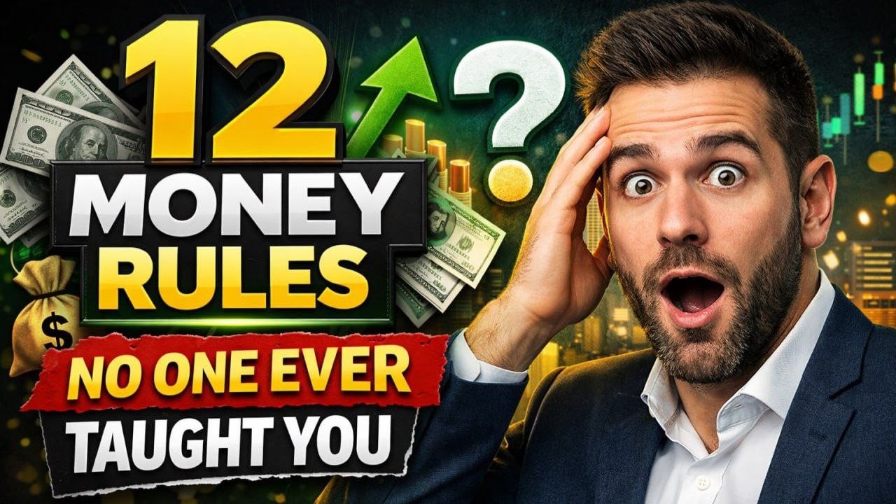 12 Money Rules No One Ever Taught You | Financial Freedom Guide - YouTube