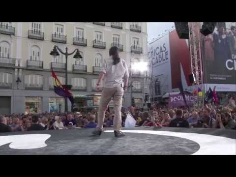 Pablo Iglesias: "Hay una España de esperanza abriéndose paso frente al miedo" - Pablo Iglesias: "Hay una España de esperanza abriéndose paso frente al miedo"