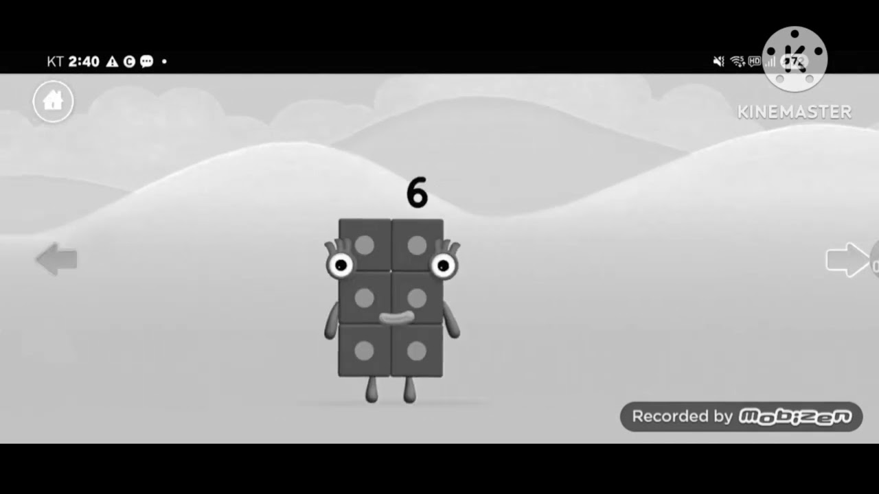 Numberblocks 20to1in reversed