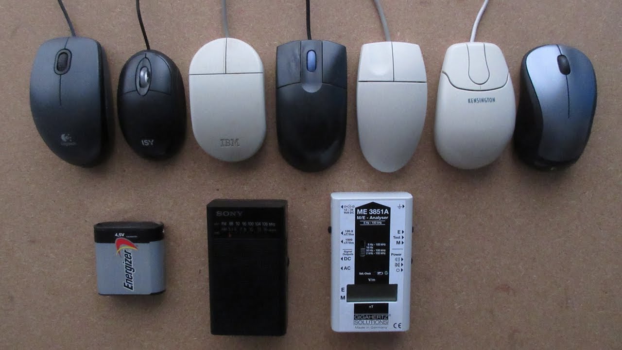 Mouse study (part 2/3) battery powered EMF tests with a Gigahertz ME3851A