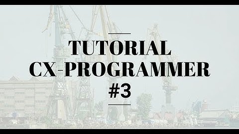 Tutorial CX-Programmer #3 (Counter)