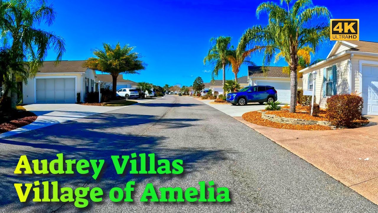 Audrey Villas in the Village of Amelia, The Villages FL YouTube