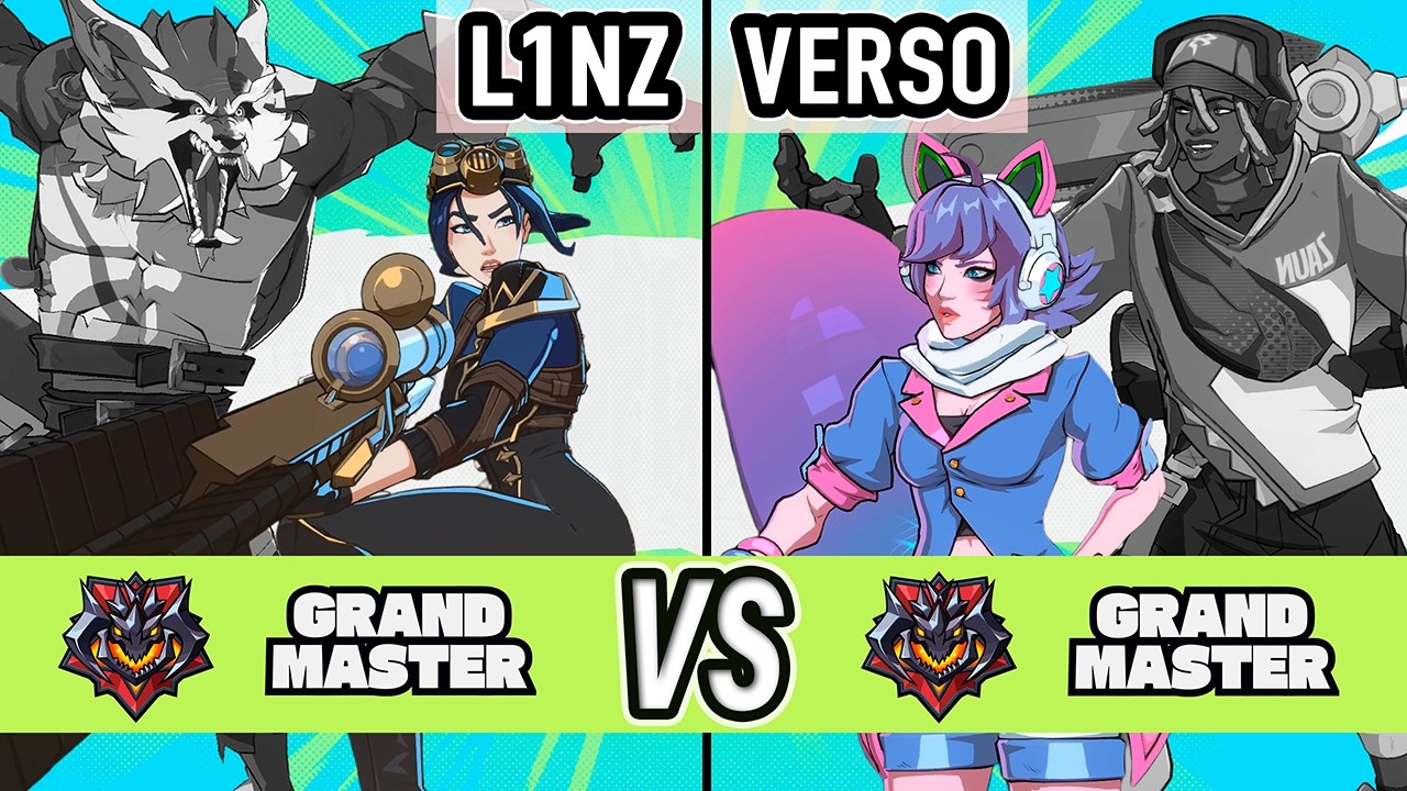 2XKO ▰ L1Nz (Warwick / Caitlyn) vs Verso (Ahri / Ekko) ▰ High Level Gameplay