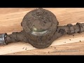 Restoration Water clock old | Restore water measuring tool