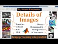 Types of images in image processing | Images in matlab image processing toolbox | Mruduraj