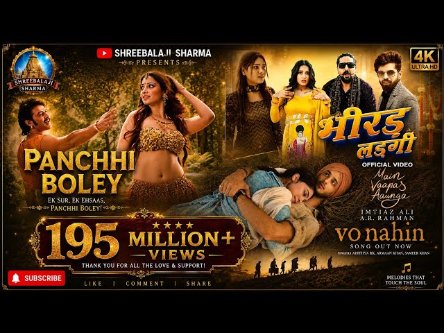 ✨ 4K Ultra HD Romantic Video✨ New Hindi Love Song✨ Emotional & Heart Touching Music
