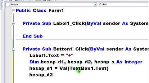 Ders 8 hesap Makinesi - 2