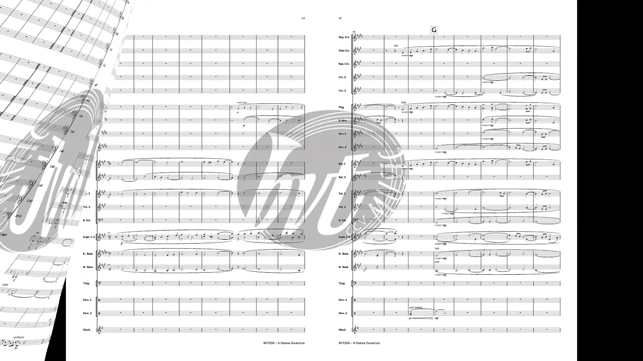 A Festive Ouverture - Wim Bex (brass band version)