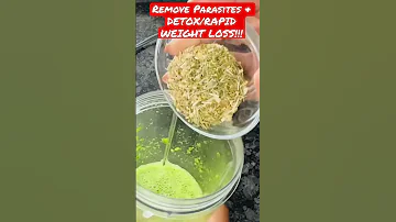 FLAT STOMACH DRINK | REMOVE PARASITES | DECALCIFY PINEAL GLAND #ParasiteCleanse #WeightLoss #Shorts