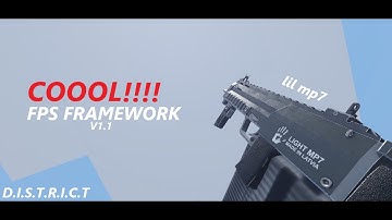 Roblox FPS Framework V1.1 | Roblox Studio (District)