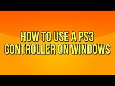 How To Use A PS3 Controller on Your Computer - YouTube
