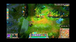 LoL level 1 tier 3 tower dive firstblood