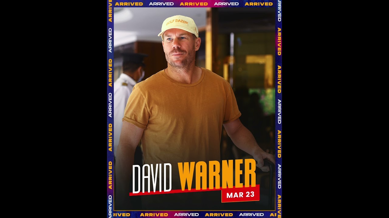 David Warner Arrives For IPL 2023