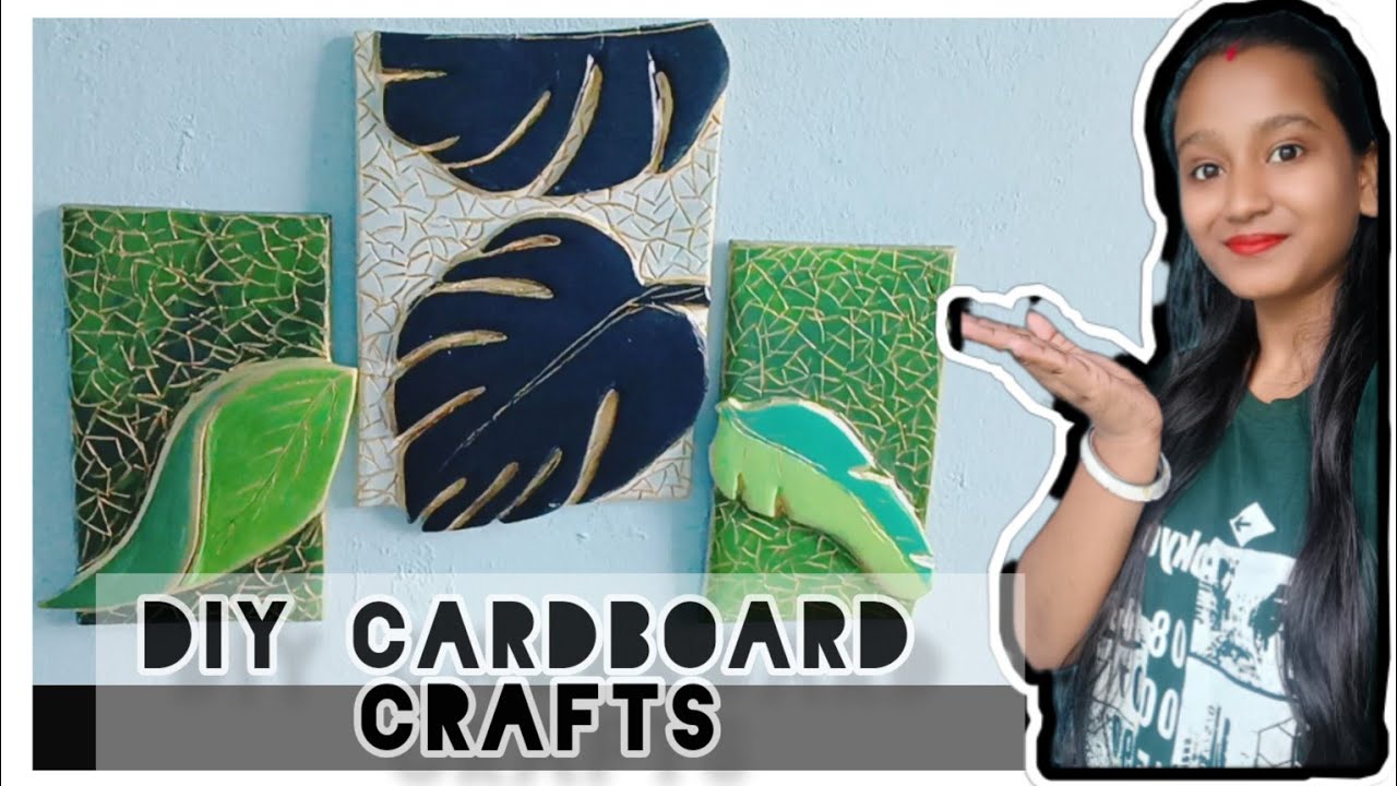 Cardboard Se WallHanging Kaise Banaye Diy Wall hanging Craft With