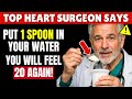 Don't Drink Plain Water Again After 60 — THIS #1 Trick Boosts Blood Flow Instantly | Senior Health