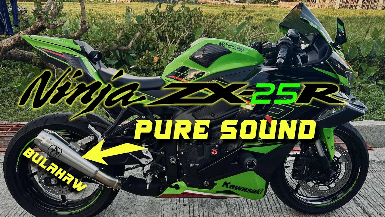 QUICK RIDE Kawasaki Ninja ZX25R with Arrow Pro-race PURE SOUND 4K