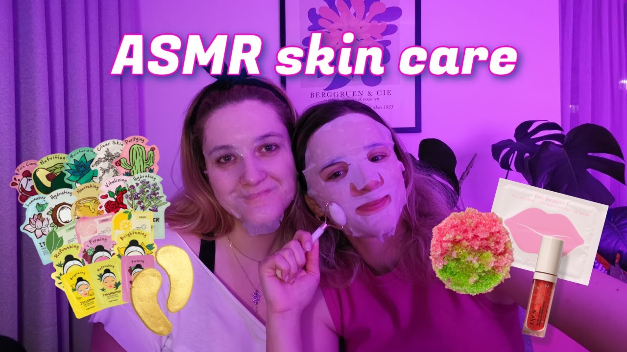 ASMR // Cilt Bakımı Yapıyoruz - Skin Care // Türkçe ASMR