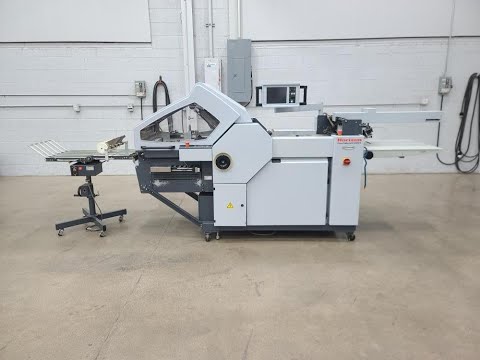 Standard Horizon AF-566F 6/4 Buckle Folder Automatic Setup Paper