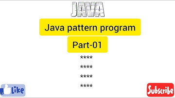 Java pattern programming series  A Easy Learning Genius