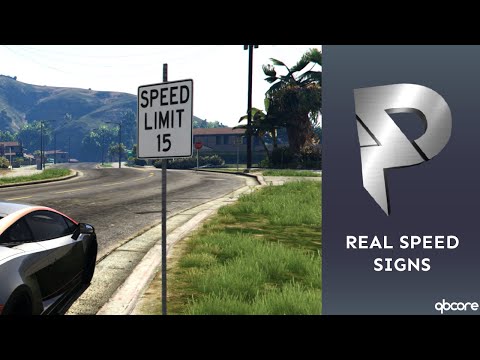 FiveM | Real Speed Limit Signs | Standalone