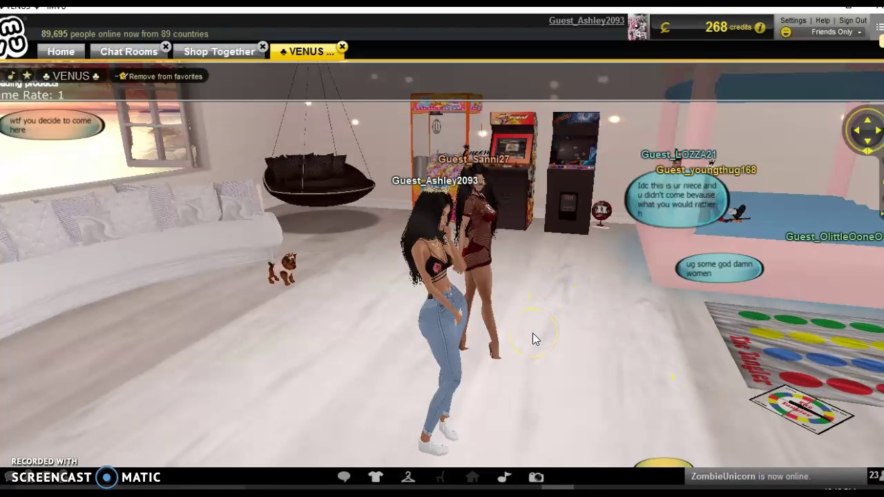 Imvu// Chat rooms YouTube