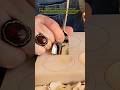 Smoothly Carved Wooden Art #craft #craftsmanship  #work #asmr