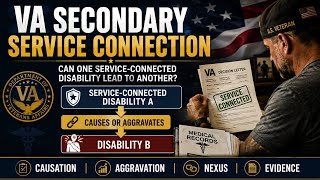 VA Secondary Service Connection Explained: Causation, Aggravation & Nexus