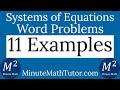 Master Systems of Equations with 11 Practice Word Problems 📚
