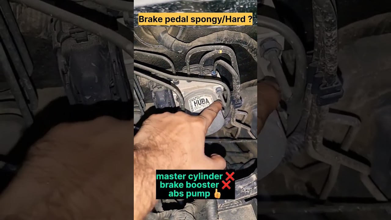 Brake pedal spongy😨 | Brake pedal Hard 😰| Brake not working😯 |ऐसा क्यों होता है?