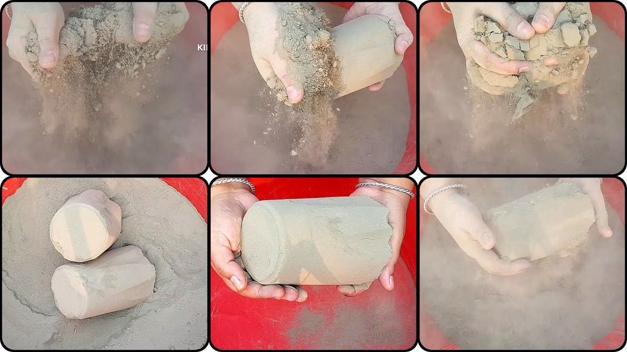 asmr/Dust🌪storm//super soft🌪dusty fresh pure🌪cement dry🌪crumbling in ...