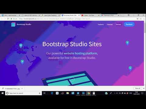 Free Web Sites in Bootstrap Studio
