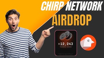 Chirp Network | Chirp Airdrop Details | Sui Backed  Airdrop 🤑 Depin Mining | Free To Join