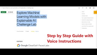 Explore Machine Learning Models with Explainable AI: Challenge Lab | #30daysofgooglecloud | Stepwise