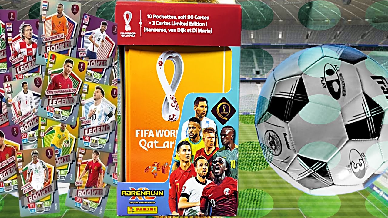 FIFA WM Qatar 2022 Fu ball Karten Ronaldo Messi Neymar Oder Mbappe FIFA WM Qatar 2022 Fu ball Karten Ronaldo Messi Neymar Oder Mbappe