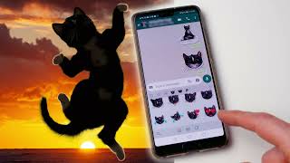 Felini Kitty Stickers | Free Cat Emojis screenshot 3