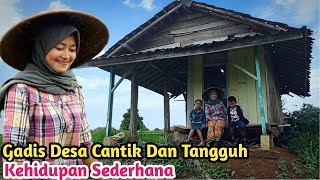 Indah Suasananya Cantik Gadis Desanya Rajin Dan Hidup Sederhana