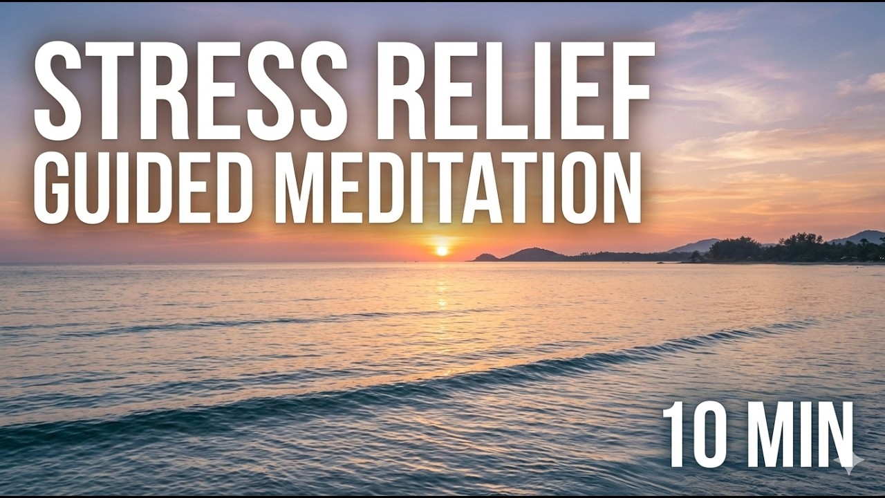 10 Minute Guided Meditation for Deep Relaxation | Stress & Anxiety ...