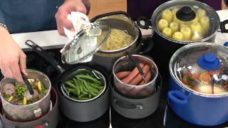 CooksEssentials Set of 2 Multi Function Mesh Straining Baskets on QVC