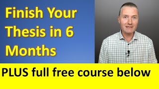 How I Wrote Up My Thesis In 6 Months: The Exact Steps That You Can Use To Plan & Succeed Net Worth