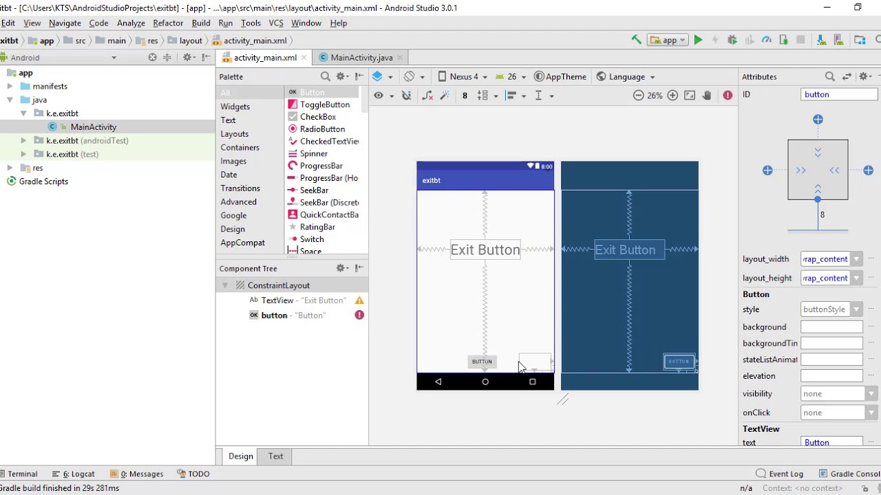 How To Exit The Application With Exit Button